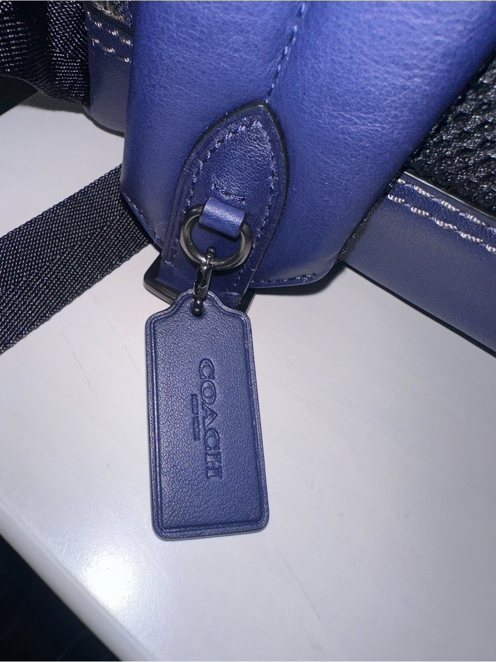 Coach Rivington Leather Backpack! - Picture 6 of 14